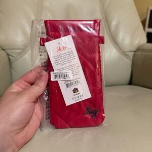 Lug Raft Eyeglasses Case in Pop Red